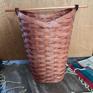 Amish Made Toilet Paper Basket Holder and Storage